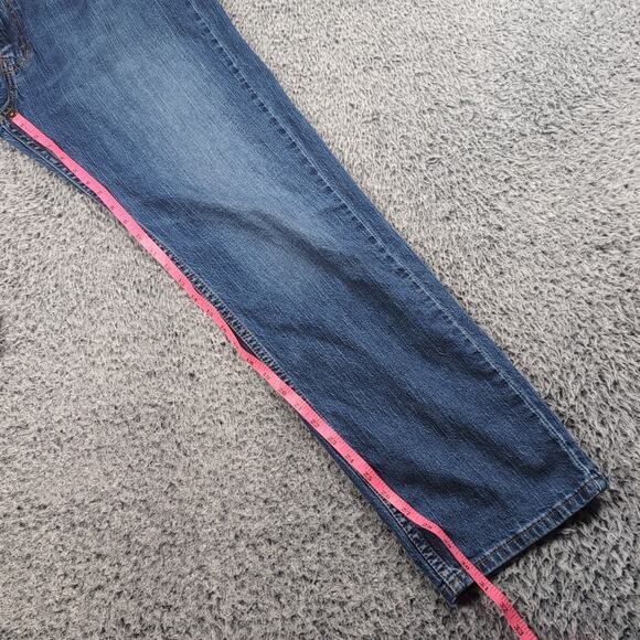 Levis Jeans Mens 36x32 Blue 559 Relaxed Straight Leg Denim Casual Distressed - Picture 8 of 10